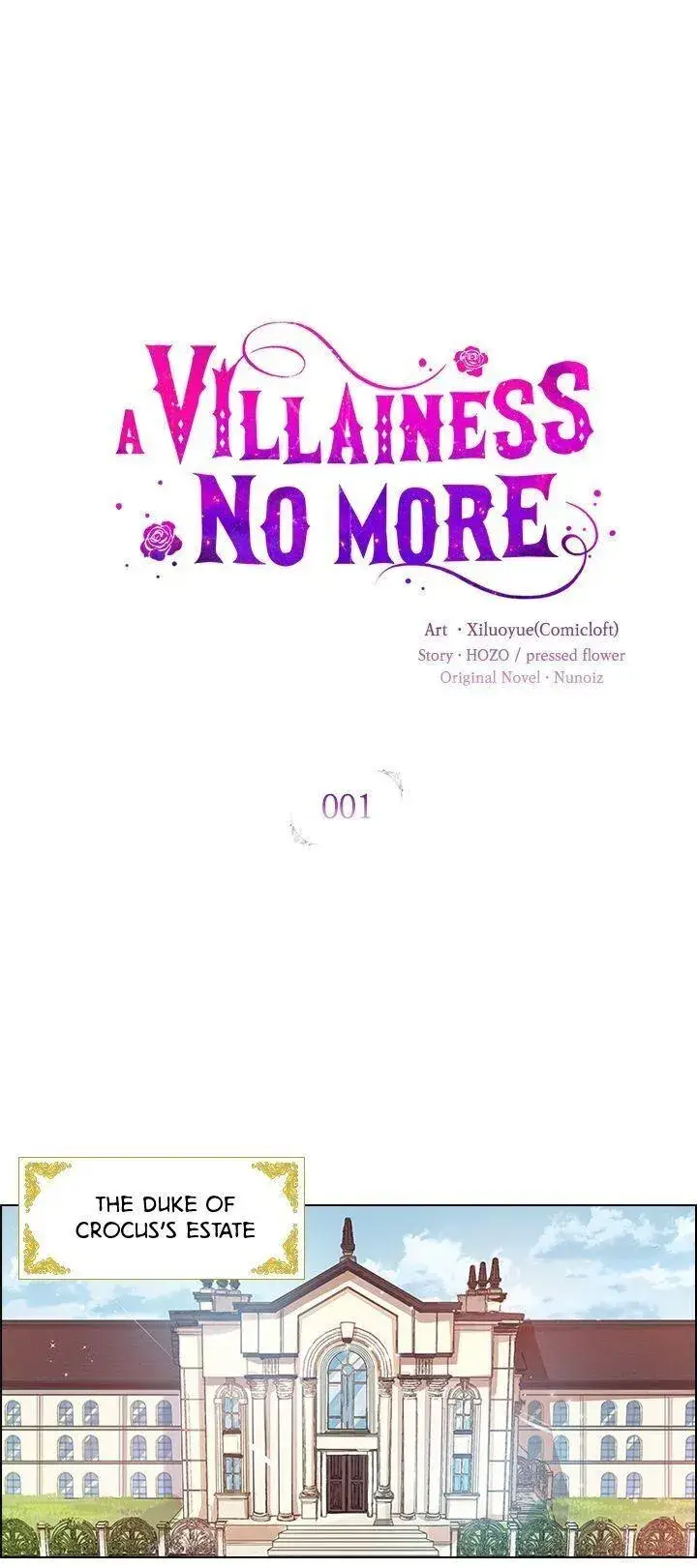 A Villainess No More Ch. 1 – page 1