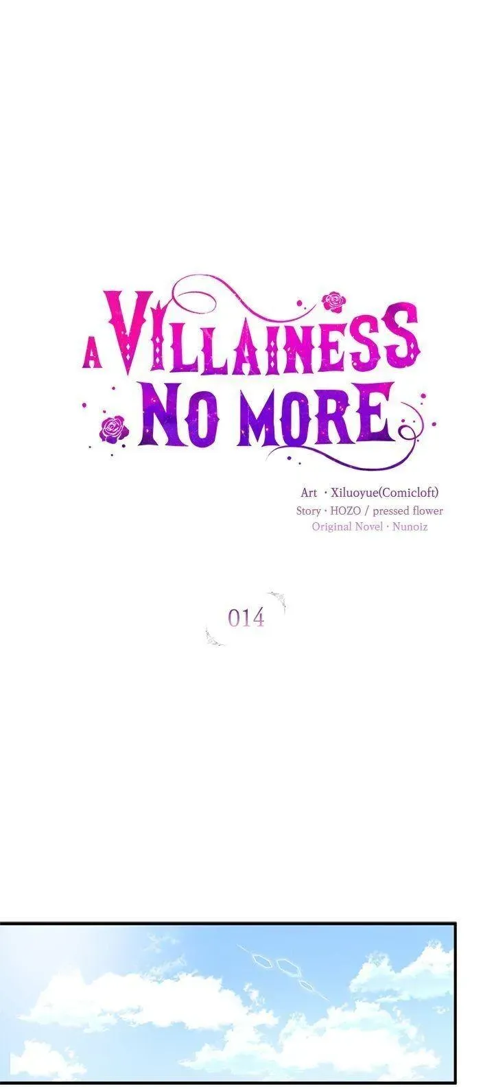 A Villainess No More Ch. 14 – page 1