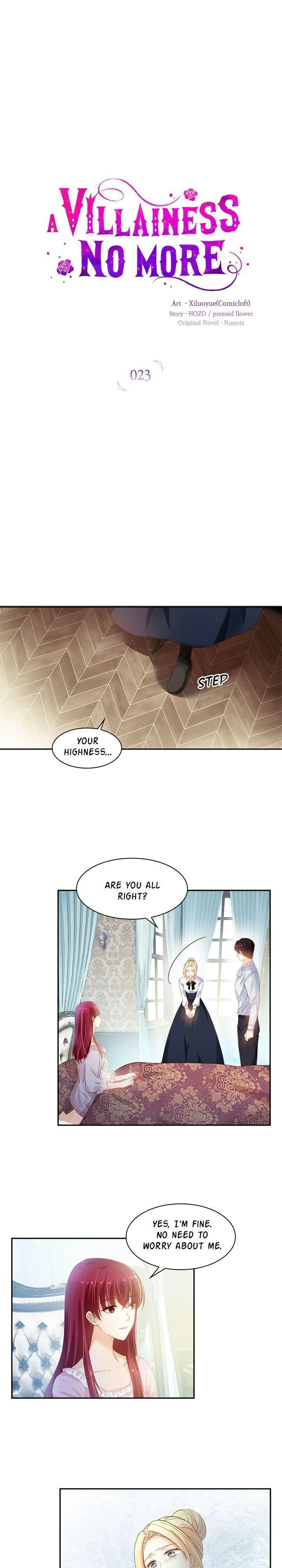 A Villainess No More Ch. 23 – page 1