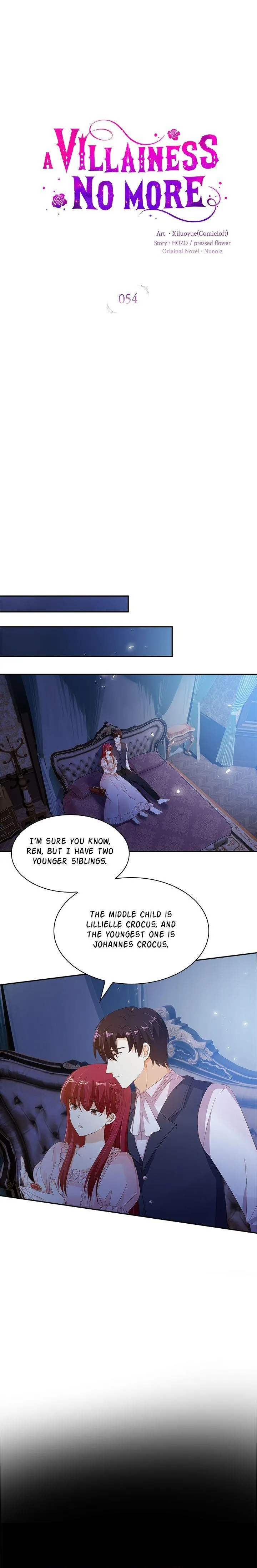 A Villainess No More Ch. 54 – page 1