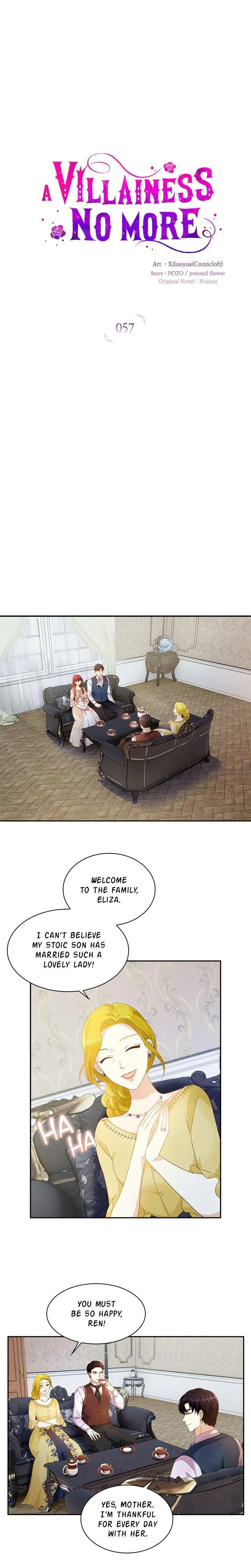 A Villainess No More Ch. 57 – page 1