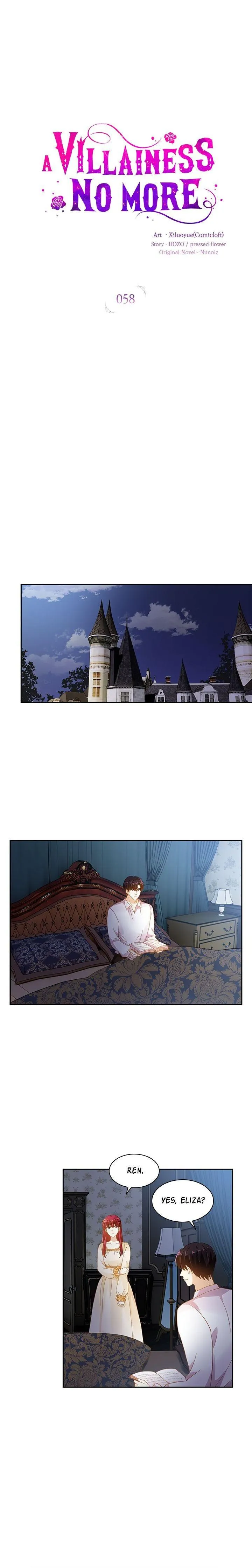A Villainess No More Ch. 58 – page 1