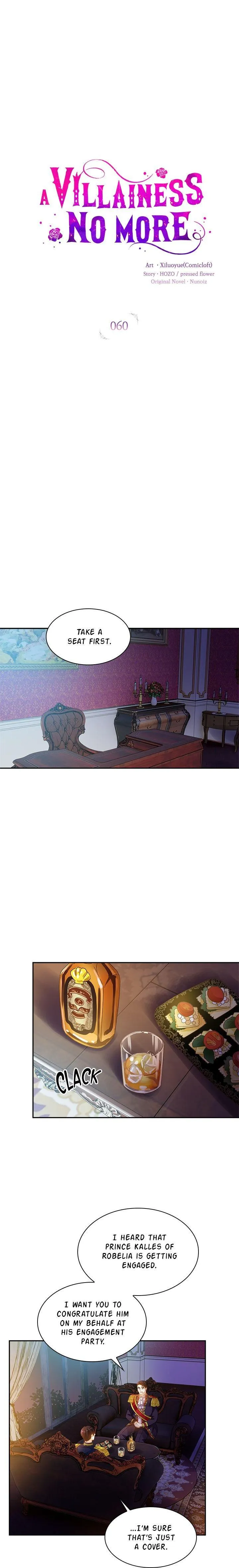A Villainess No More Ch. 60 – page 1