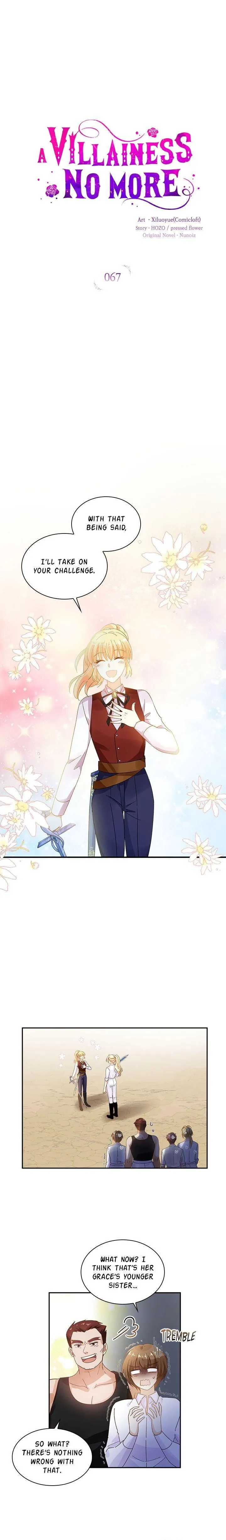 A Villainess No More Ch. 67 – page 1