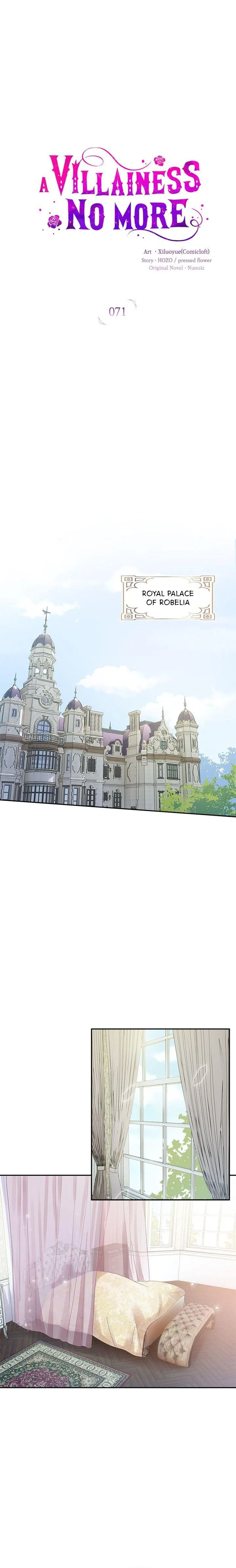 A Villainess No More Ch. 71 – page 1