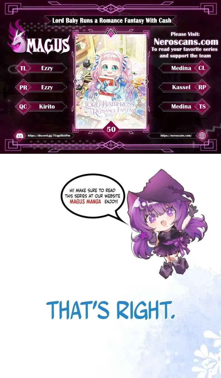 Lord Baby Runs A Romance Fantasy With Cash Ch. 50 – page 1