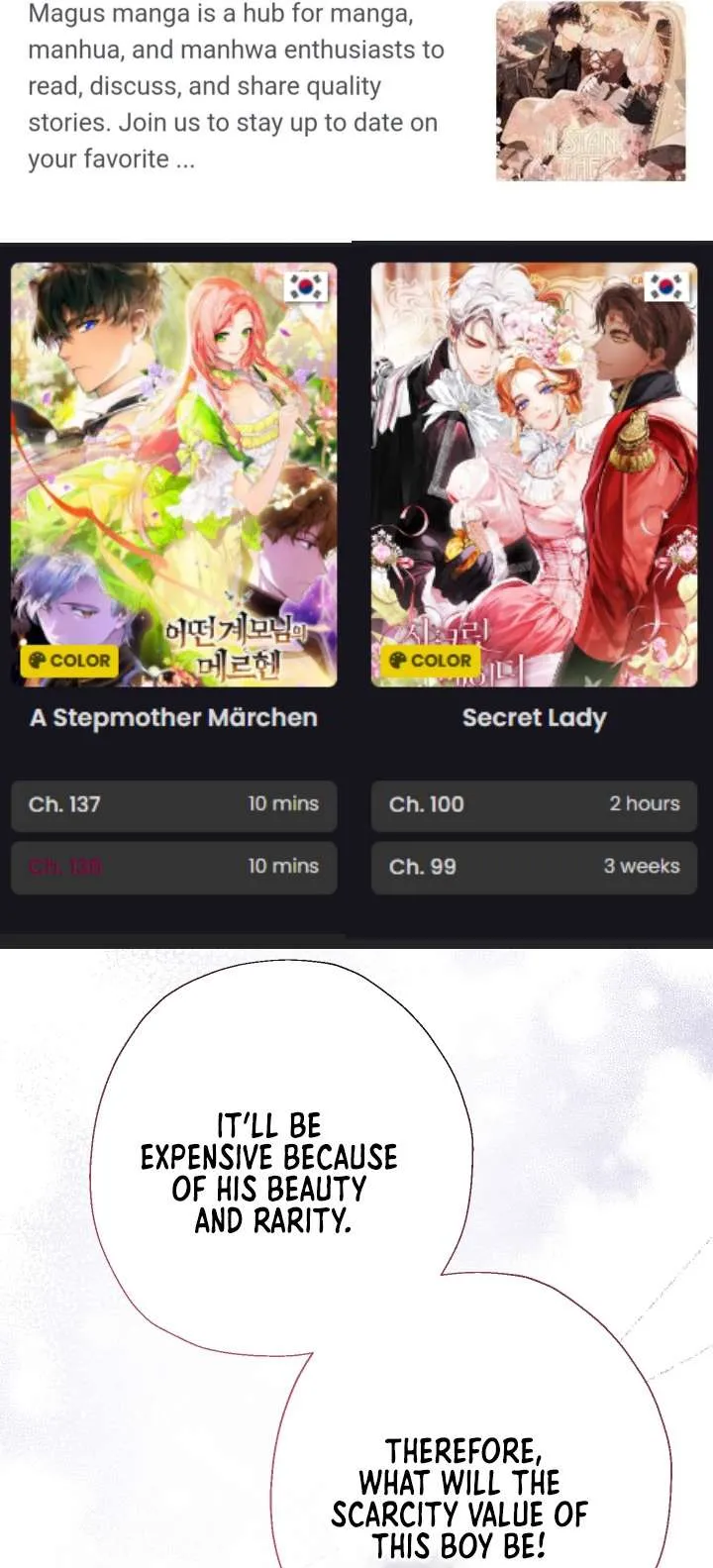 Lord Baby Runs A Romance Fantasy With Cash Ch. 56 – page 3