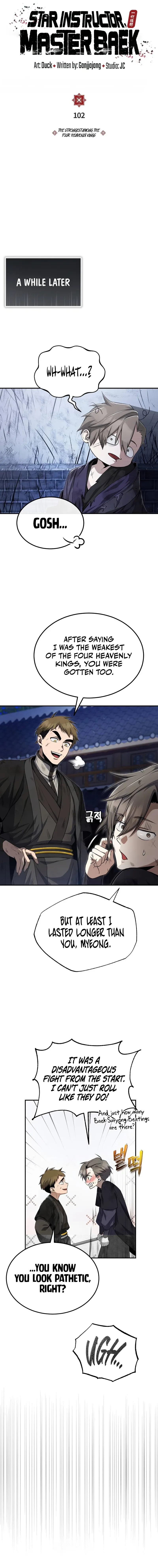 One Hit Teacher, Master Baek Ch. 102 – page 3